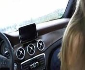 Blonde cam sex in car from mobile cam sex