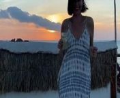 Catherine Bell - dancing outside on vacation, Nov 11, 2019 from iranian actress pussy