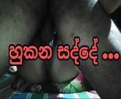 Sri lankan couple sex soundapi hukana sadde ahanna anna. from lankawe pirimi ganunta hukana hati