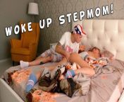 Stepmom woke up from the stepson's big dick. Family therapy from xxx video top woke the sleeping baby video com