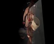 Tekken x KOF, Mai's Shower, Lap dance from kof leona hentai