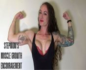 Stepmom’s Muscle Growth Encouragement - full video on ClaudiaKink ManyVids! from encouraging growth