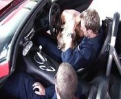 British Blonde Valerie Pearl Tag Teamed By Two Mechanics from may day sex scene