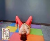 Nude yoga compilation. A woman in panties practices yoga in the gym. My Secret Diary. s3 from lsp nude s3