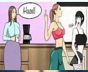 MOTION COMIC - Her StepDaughter - Part 2 - Futanari Girl Gets A Blowjob From Her Girlfriend! from shemale comics