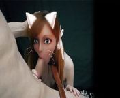 waifu cat girl in real life - real life hentai from siamese cats furry