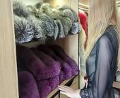 One video - 10 different outlooks! Choose your favourite fur coat! Dream fuck in fur coats! from প্রেমিক প্রেমিকার sex video 10