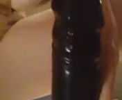 attempting to take our 15 inch dildo in my pussy (part 1) from 15 inch lund sex xxx
