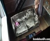 Clip of my hot nude GF leaving the living room with her laptop from hot nude northindian