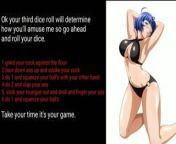 Hentai JOI - Dice from animel to