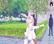Asuna - Hot Dance In Erotic Bunny Suit from sword art hentai asuna yuuki
