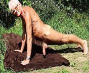 Naked hardons outside pictorial from naked gay grandpa