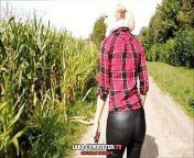 Lara CumKitten - Two horny cobs in the corn field from lara cumkitten 2 schwanze im mund