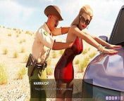 Fashion Hot Blonde in Red Dress Gets Fuck - 3d game from garo fashion dress