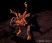 MK9 Sheeva asks Noob Saibot for mercy of wishes (2) from selena gomage sex hot boobs pressing and sucking