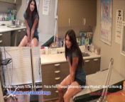 Logan laces’ new student gyno exam by doctor from tampa on cam from logan lace preggo