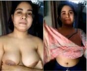 Exclusive- Super Cute Look Desi Girl Showing ... from desi girl showing tits video call