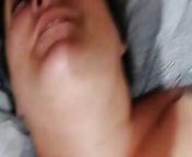 Wife Facialized and Fucked with Cum on Face from face fucked with her hairy pussy