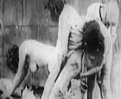 Antique Porn 1920s - Bastille Day - Hairy French Girls from 1920 classic 3gp porn sex clips