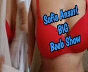 Sofia Ansari Big Boobs Show from sofia ansari nude pic