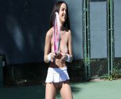 My Tennis Coach Wasn't Ready When I Showed Him My Smooth Pussy from we player naked sex
