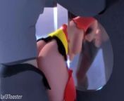Elastigirl Stretched Thin by Lvl3Toaster from lvl3toaster