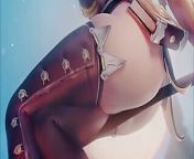 Witchy Mercy Topless from livstixs topless patreon video
