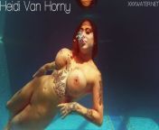 Canadian milf Heidi in the pool from heidi lee bocanegra youtuber nude video leaked 2