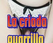 La criada Evita Camila se masturba creampie penetracion from la viví mandaba desnuda