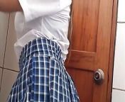 scandal in colombia!! Colombian student is expelled after going viral in homemade amateur porn from maid xxx school go
