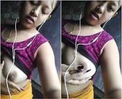 Exclusive- Sexy Nepali Girl Showing Her Boobs... from sexy nepali girl videos lab