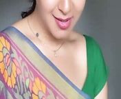 sexy Indian Aunty Sexy Green Saree from indian aunty opan saree cheng