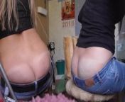 White girl butt crack from indian girls butt crack