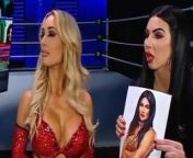 WWE - Carmella and Billie Kay backstage on Smackdown 4-2-21 from wwe nude boobse fuck girlha