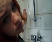Russian college girl gets fucked after lectures in the shower from russian college blowjob