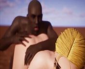 White Girl Gets Fucked By BBC- 3D Animation from white girl getting fucked rough by two black dicks
