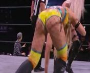 AEW - Tay Conti & Anna Jay vs Britt Baker & Penelope Ford from ashleigh baker big butt nude porn video leaked