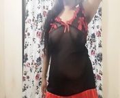 hot Indian bhabhi wearing naughty clothes and seducing her neighbour from cheater bhabhi wearing clothes after fucking and talking on phone too