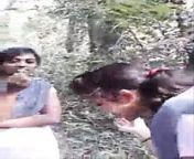 Desi Lesbo Girls Smoking in Jungle from jungle indian girl goo xxx