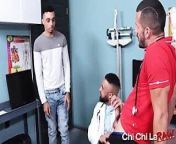 Doctors Damian Taylor and Marco Lorenzo fuck with Amone Bane from desi girl xaxian hunk gay sex videoxy desi village x