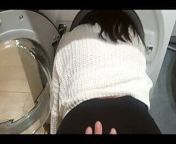 Russian Stepmom Stuck In Washing Machine Fucked With Beer Bottle, Fingered, Fucked And Finished In Mouth. from sex with beer bottle mongoporn
