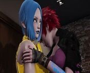 Borderlands: Maya eats Lilith's pussy to orgasm, causing her to squirt from luminyu 696028 maya from borderland