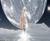 Angela Balzac Hentai Nude Dancing on the Moon Armored Girl 3D - RandomMMD - White Armor Color Edit Smixix from mmd model angela balzac