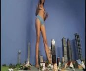 Giantess Becky LeSabre from giantess tall female dream date party