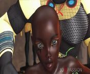 Anubis fucks a young egyptian slave in his temple from 9nudis w xvideo com