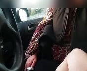 granny sucks my dick in my car from public handjob flashing car