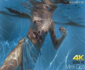 Finnish blonde tattooed pornstar Mimi underwater from naked mimi bengali hot actress xxx