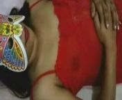 Indian Aunty In Red Nighty Naked Ready For Hot Sex from sonu nigham naked pictures