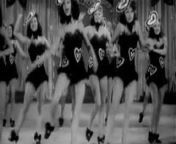 Burlesque Girls Dance on Stage (1940s Vintage) from girls dante