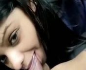 Blow Job by Babe from beautiful desi kashmiri blow job and show